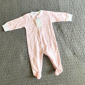 NWT Kissy Kissy Pint Striped Footie (6-9m)